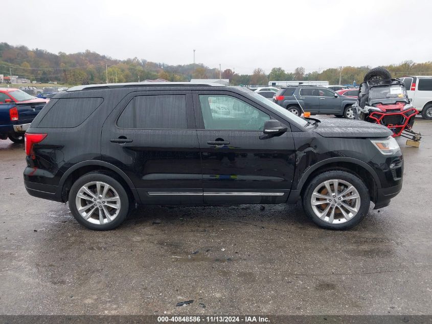 2018 Ford Explorer Xlt VIN: 1FM5K7D89JGC41360 Lot: 40848586