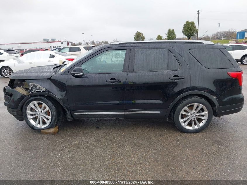 2018 Ford Explorer Xlt VIN: 1FM5K7D89JGC41360 Lot: 40848586