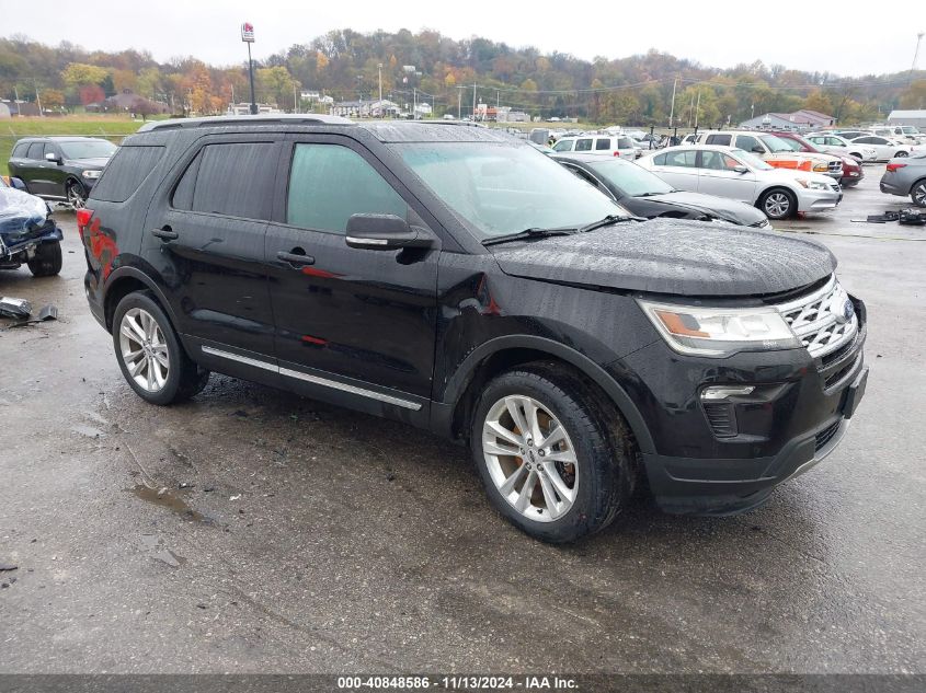 VIN 1FM5K7D89JGC41360 2018 FORD EXPLORER no.1