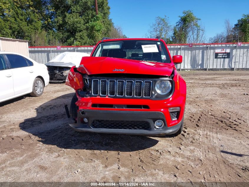 2020 Jeep Renegade Latitude Fwd VIN: ZACNJABB0LPL21197 Lot: 40848594