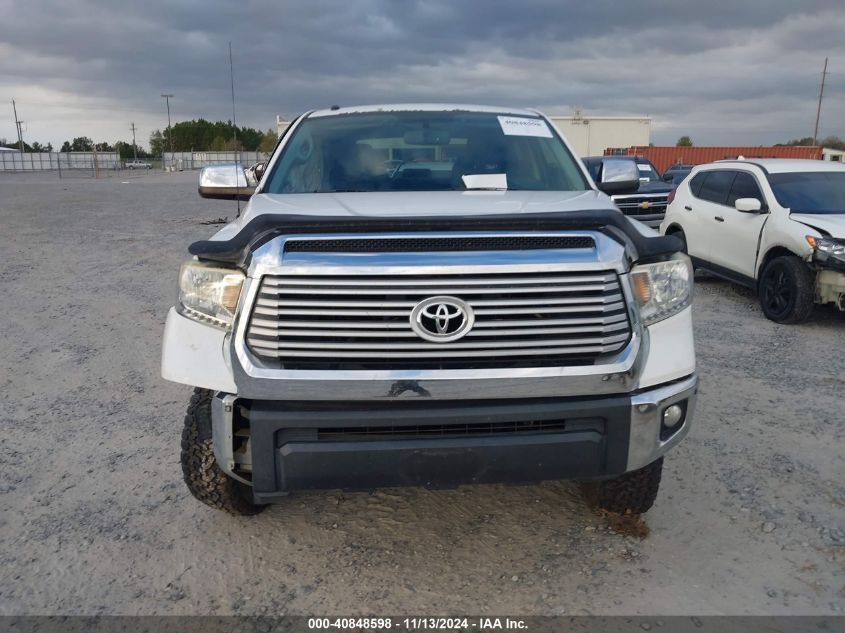 2014 Toyota Tundra Limited 5.7L V8 VIN: 5TFHY5F19EX355353 Lot: 40848598