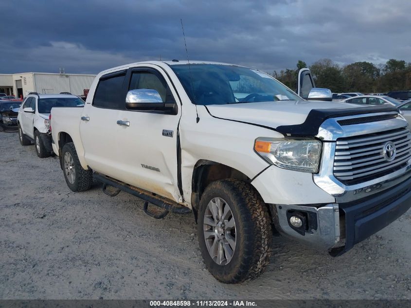 2014 Toyota Tundra Limited 5.7L V8 VIN: 5TFHY5F19EX355353 Lot: 40848598