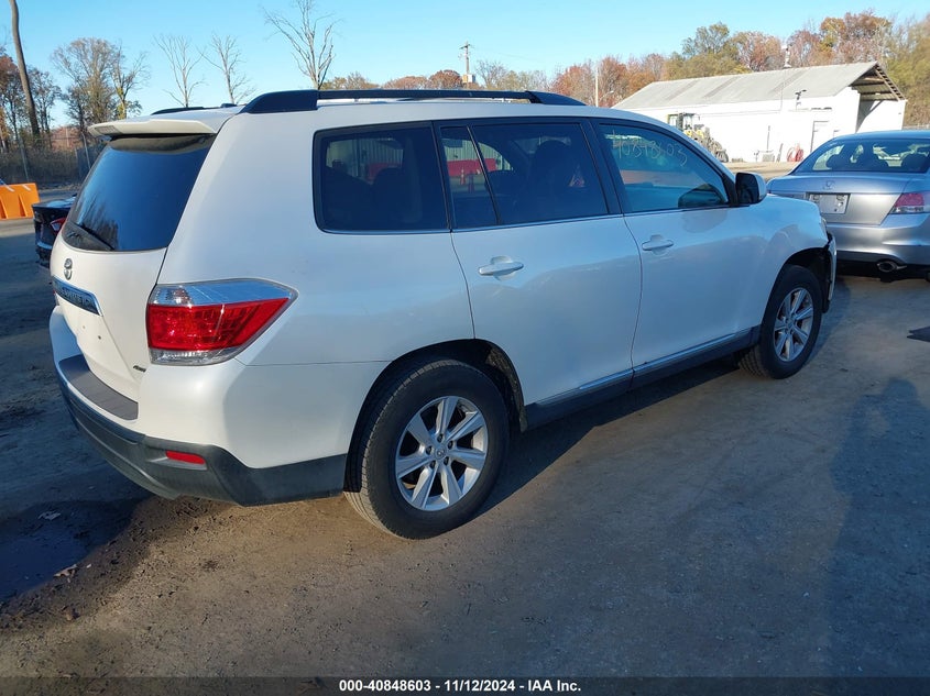 Vin: 5tdbk3eh2bs041281, lot: 41338218, toyota highlander se v6 20114