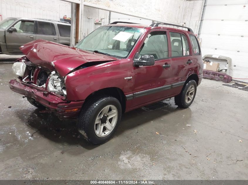 2002 Suzuki Vitara Jlx VIN: 2S3TD52VX26105602 Lot: 40848604