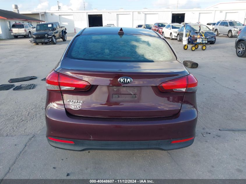 2018 Kia Forte Lx VIN: 3KPFL4A70JE185390 Lot: 40848607