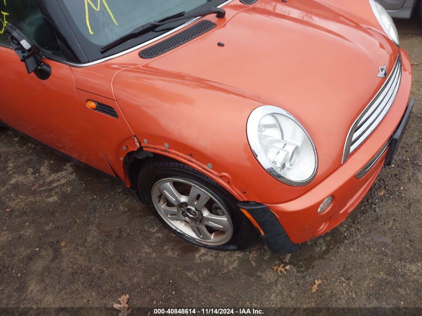 2005 Mini Cooper VIN: WMWRF33495TF61499 Lot: 40848614