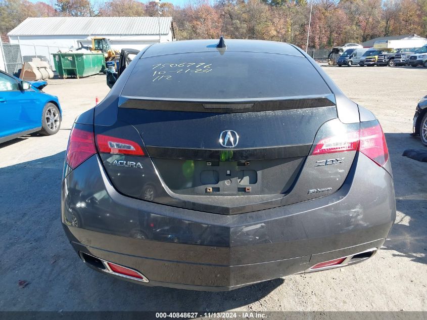 2010 Acura Zdx VIN: 2HNYB1H47AH502733 Lot: 40848627