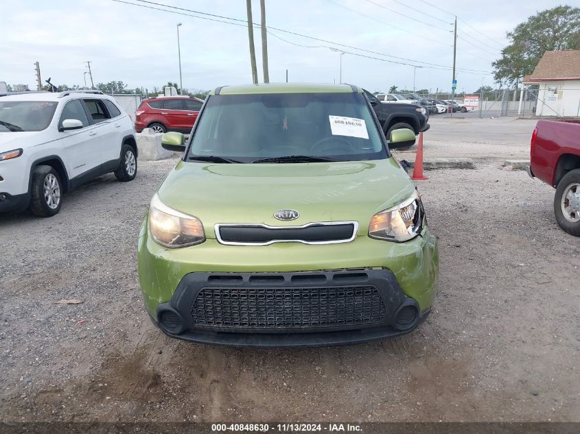 2014 Kia Soul VIN: KNDJN2A27E7718998 Lot: 40848630