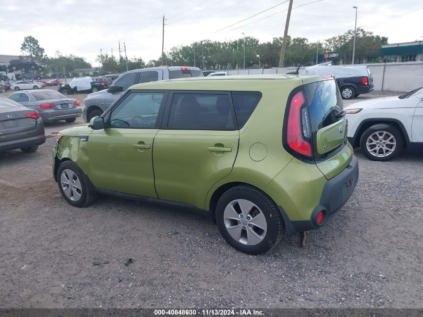 2014 Kia Soul VIN: KNDJN2A27E7718998 Lot: 40848630