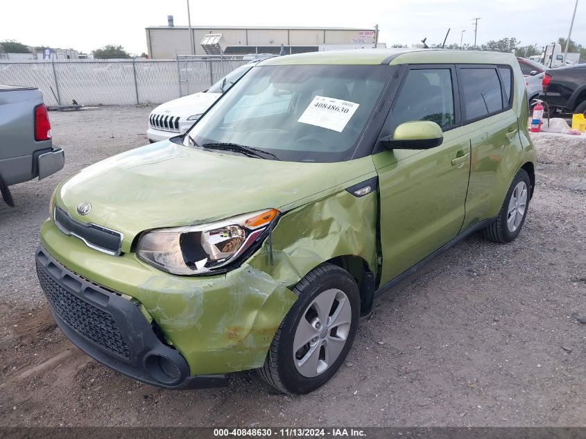 2014 Kia Soul VIN: KNDJN2A27E7718998 Lot: 40848630