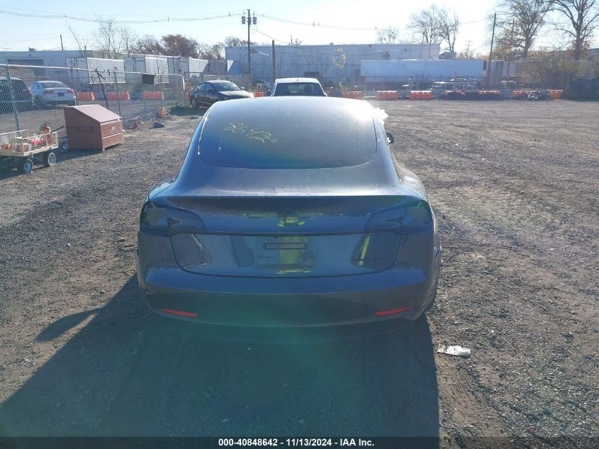 2019 Tesla Model 3 Long Range/Performance VIN: 5YJ3E1EB0KF453487 Lot: 40848642