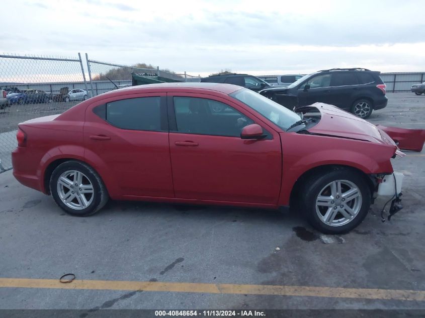 2013 Dodge Avenger Sxt VIN: 1C3CDZCG3DN572479 Lot: 40848654