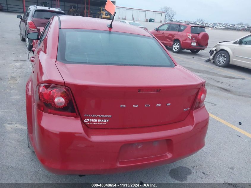 2013 Dodge Avenger Sxt VIN: 1C3CDZCG3DN572479 Lot: 40848654