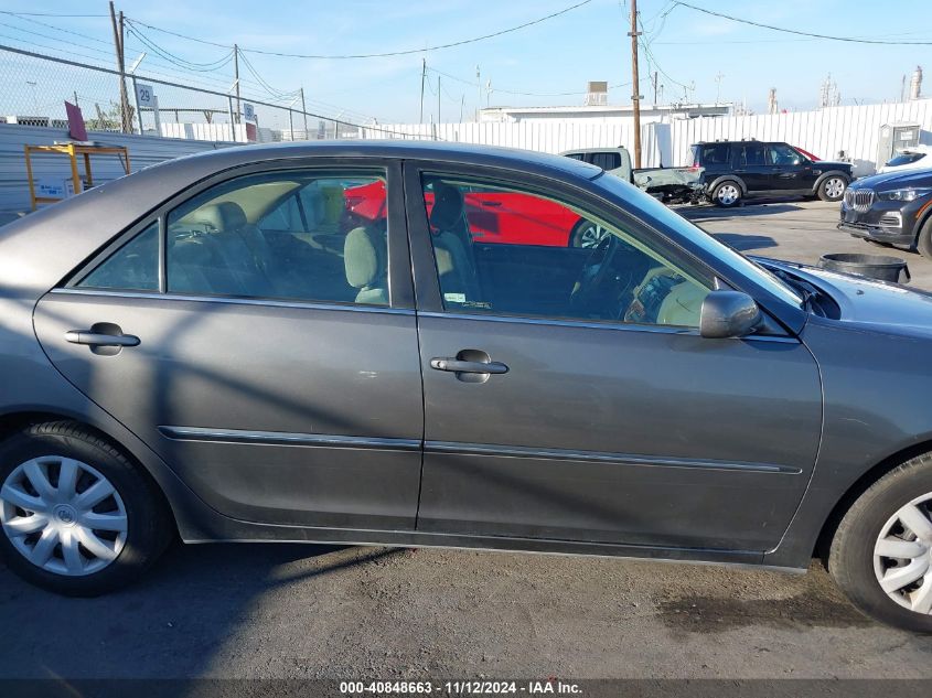 2003 Toyota Camry Xle VIN: JTDBE32K030232855 Lot: 40848663