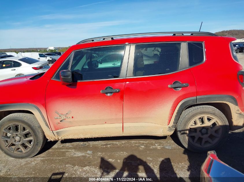 2019 Jeep Renegade Latitude Fwd VIN: ZACNJABBXKPK49391 Lot: 40848676