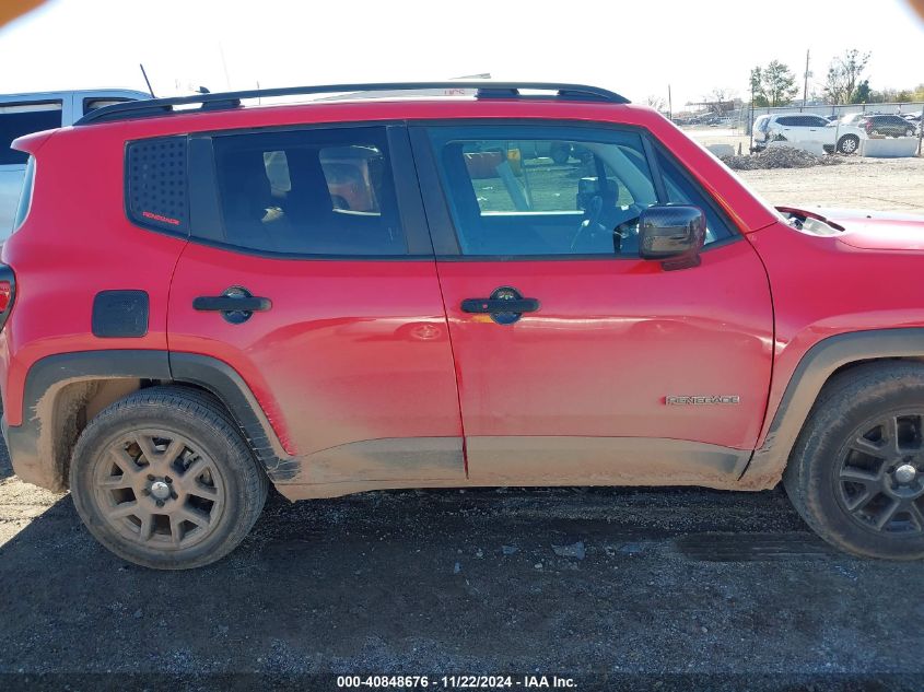 2019 Jeep Renegade Latitude Fwd VIN: ZACNJABBXKPK49391 Lot: 40848676