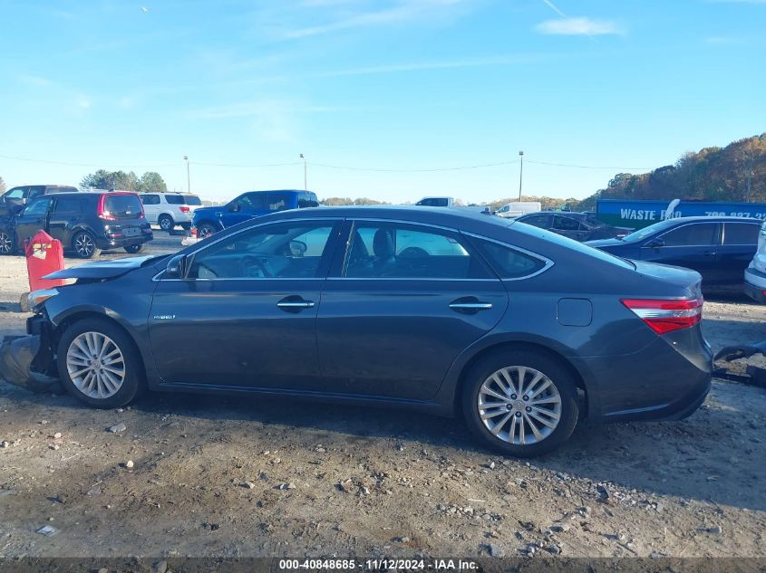 2015 Toyota Avalon Hybrid Xle Touring VIN: 4T1BD1EB6FU036737 Lot: 40848685