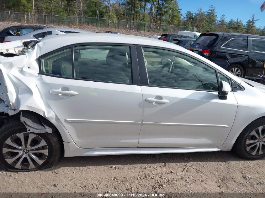 2022 Toyota Corolla Hybrid Le VIN: JTDEAMDE4N3000394 Lot: 40848699