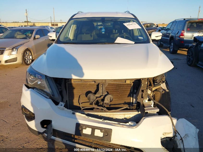 2017 Nissan Pathfinder Sv VIN: 5N1DR2MM3HC665738 Lot: 40848710