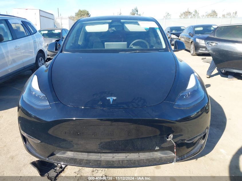 2023 Tesla Model Y Awd/Long Range Dual Motor All-Wheel Drive VIN: 7SAYGAEE0PF868345 Lot: 40848735