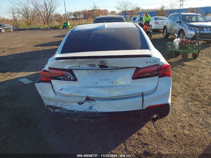 2019 Acura Tlx Tech A-Spec Pkgs/W/A-Spec Pkg VIN: 19UUB2F69KA003805 Lot: 40848737