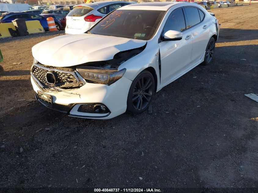 2019 Acura Tlx Tech A-Spec Pkgs/W/A-Spec Pkg VIN: 19UUB2F69KA003805 Lot: 40848737