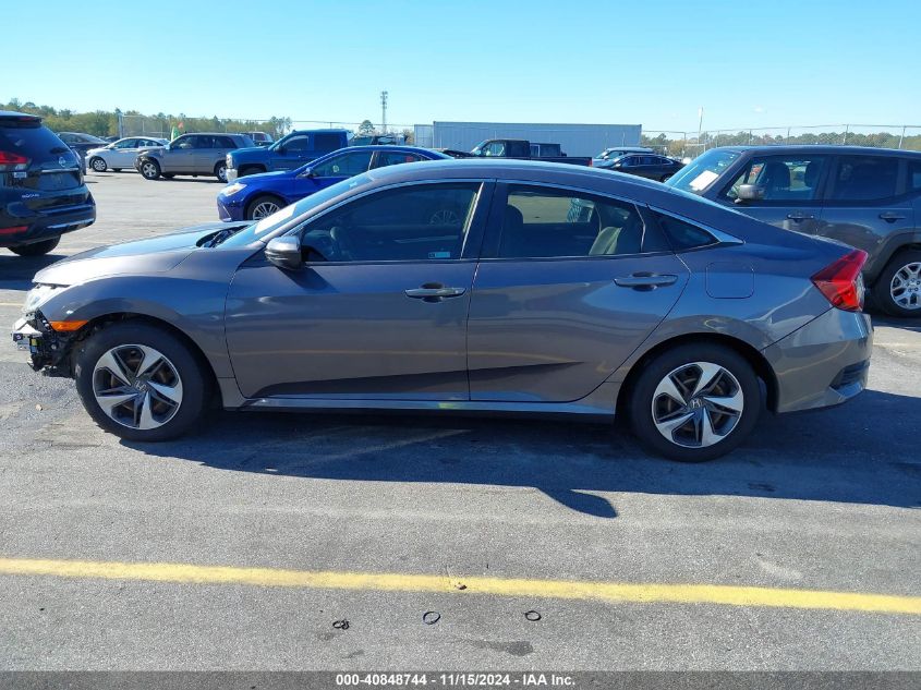 2019 Honda Civic Lx VIN: 19XFC2F6XKE044123 Lot: 40848744