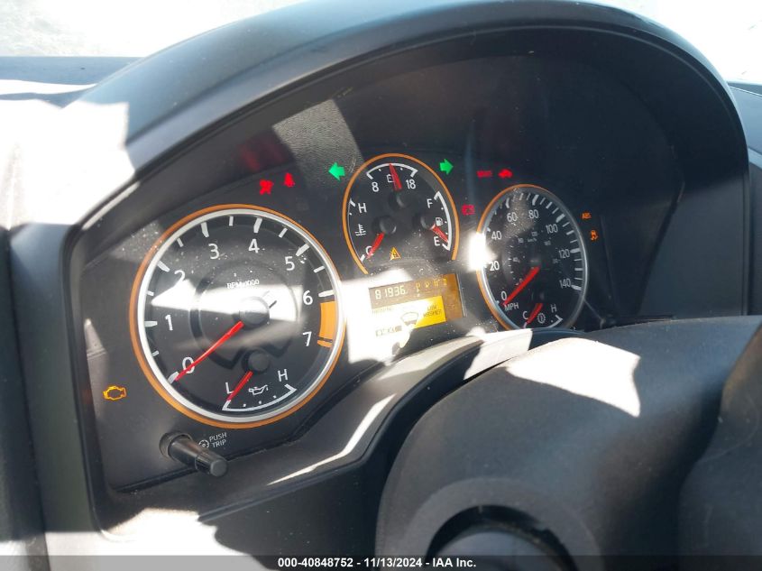 2012 NISSAN TITAN VIN: 1N6BA0ED9CN317085
