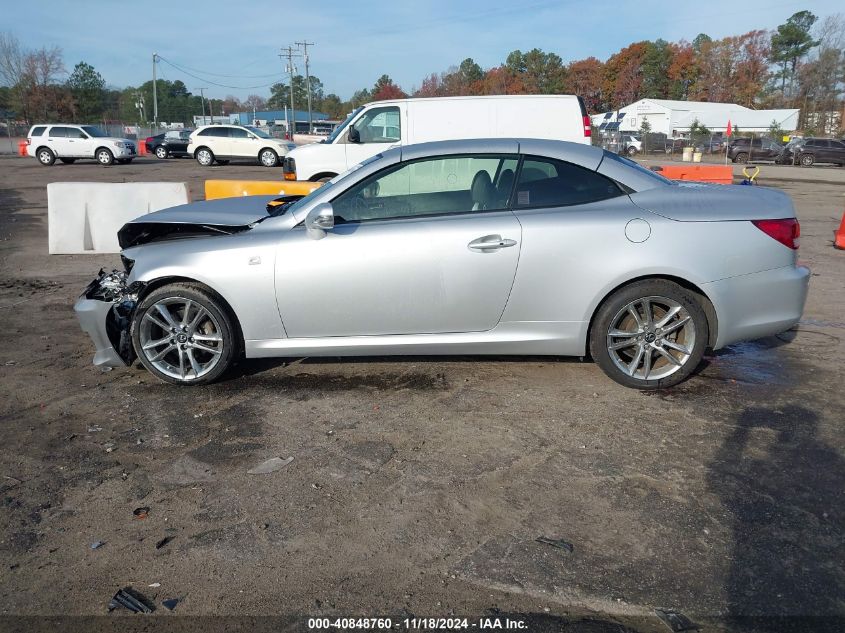 2014 Lexus Is 250 VIN: JTHFF2C26E2529755 Lot: 40848760