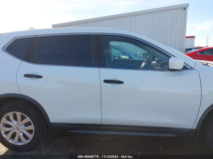 2017 Nissan Rogue S VIN: KNMAT2MT4HP608053 Lot: 40848770