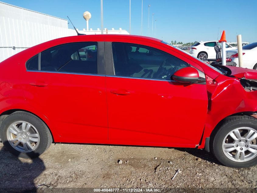 2013 Chevrolet Sonic Lt Auto VIN: 1G1JC5SB1D4160774 Lot: 40848777