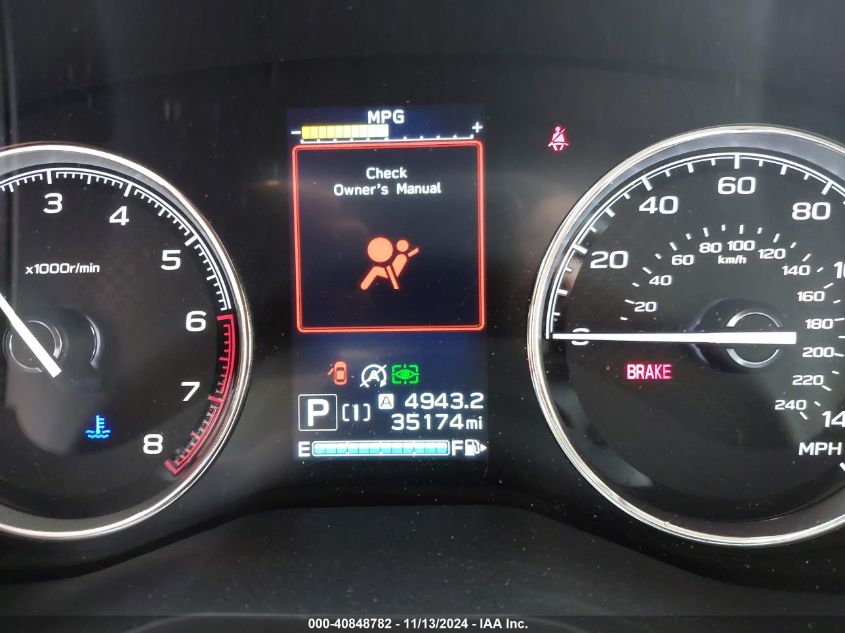 2019 SUBARU FORESTER TOURING - JF2SKAWC3KH436325