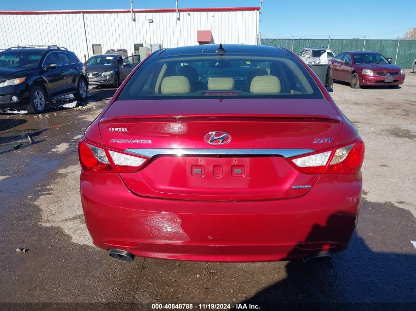 2013 Hyundai Sonata Limited 2.0T VIN: 5NPEC4AB8DH607499 Lot: 40848788