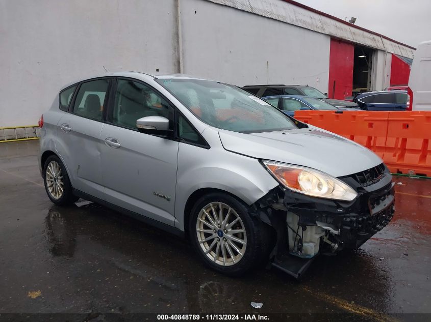 2013 Ford C-Max Hybrid Se VIN: 1FADP5AU6DL519219 Lot: 40848789