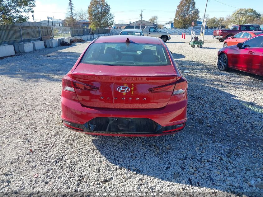 2019 Hyundai Elantra Sel VIN: KMHD84LF0KU769266 Lot: 40848798