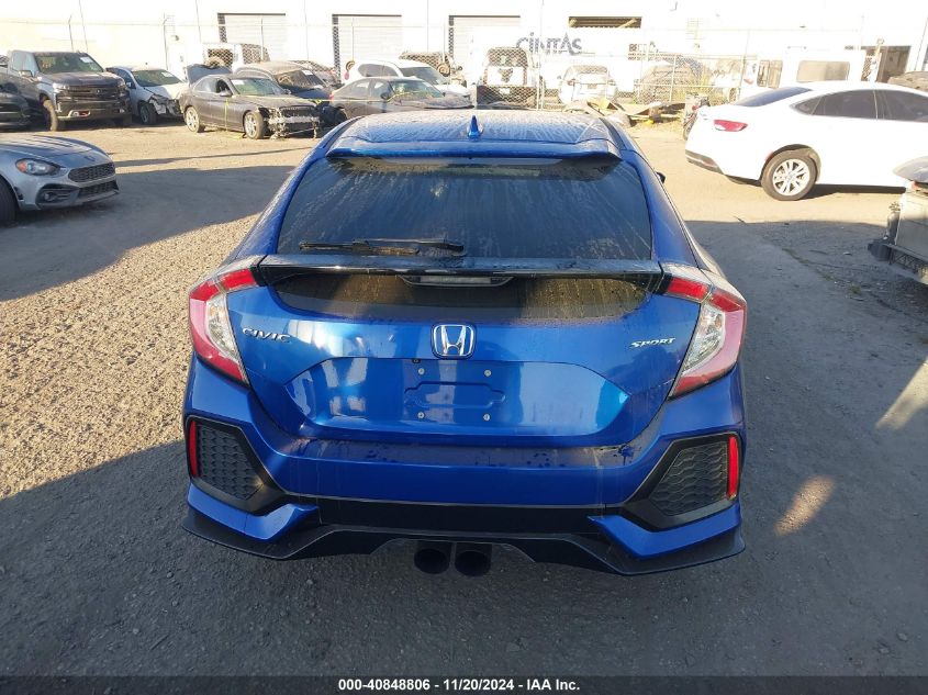 2018 Honda Civic Sport VIN: SHHFK7H42JU405119 Lot: 40848806