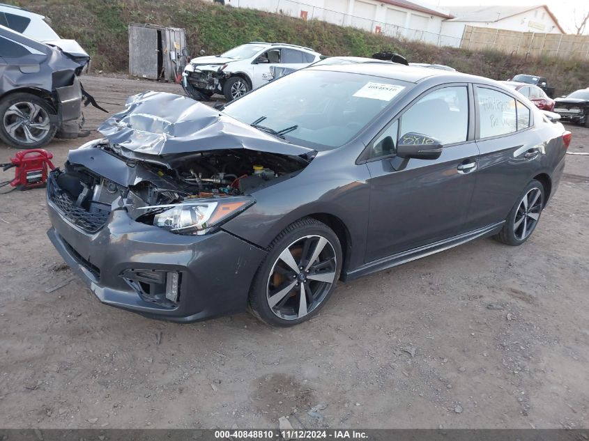 VIN 4S3GKAM68K3628287 2019 SUBARU IMPREZA no.2