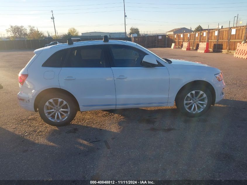 2014 Audi Q5 2.0T Premium VIN: WA1LFAFP5EA042181 Lot: 40848812