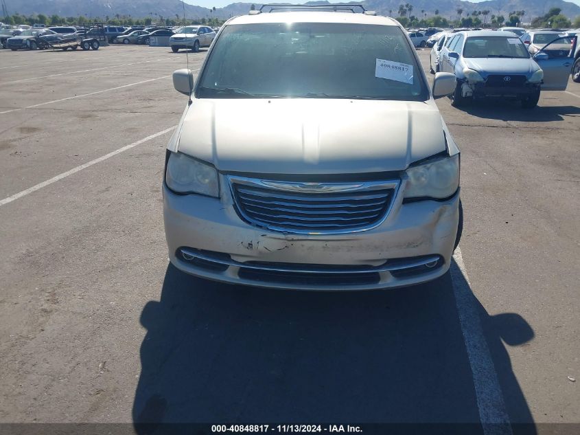 2013 Chrysler Town & Country Touring VIN: 2C4RC1BGXDR525383 Lot: 40848817