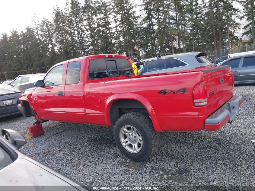 2004 Dodge Dakota Sport VIN: 1D7HG32K64S691713 Lot: 40848824