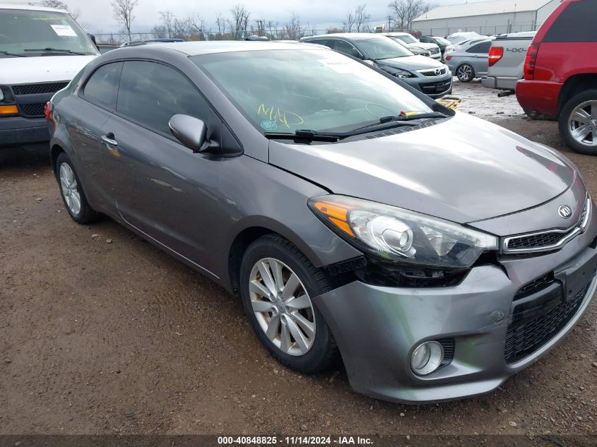 2016 Kia Forte Koup Ex VIN: KNAFX6A84G5634936 Lot: 40848825