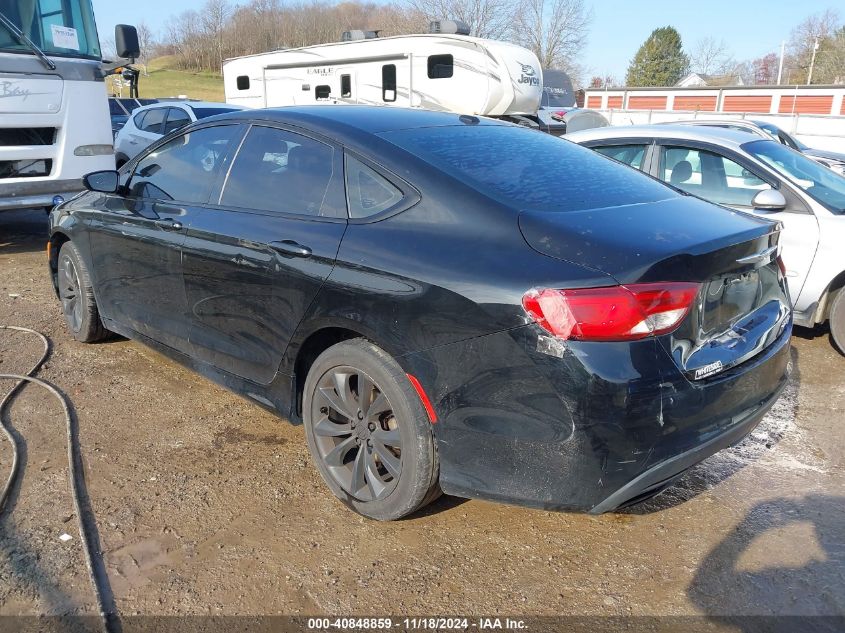 VIN 1C3CCCBB5FN731396 2015 Chrysler 200, S no.3