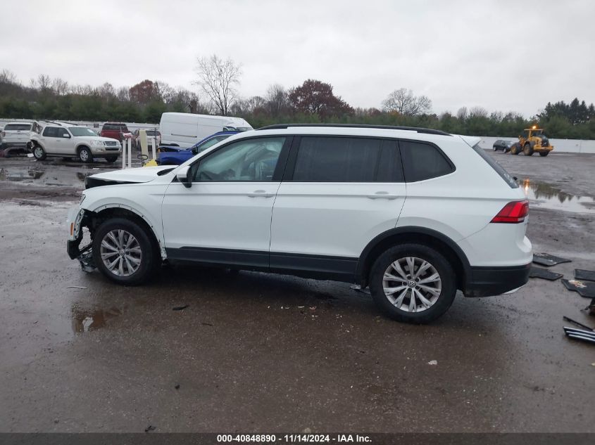 2018 Volkswagen Tiguan 2.0T S VIN: 3VV1B7AX1JM094733 Lot: 40848890