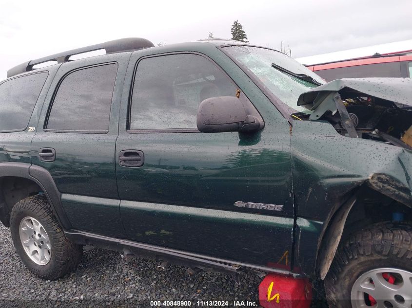 2002 Chevrolet Tahoe Z71 VIN: 1GNEK13T12R241938 Lot: 40848900