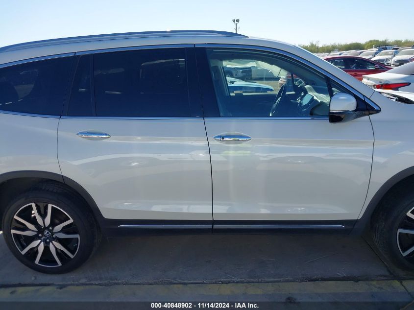 2019 Honda Pilot Touring VIN: 5FNYF6H64KB039840 Lot: 40848902