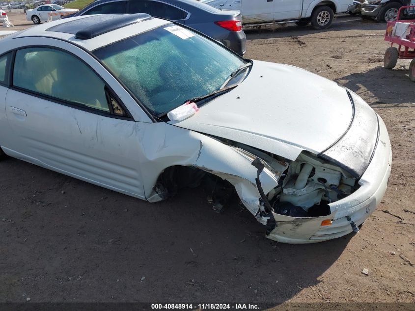 2002 Mitsubishi Eclipse Gs VIN: 4A3AC44GX2E098340 Lot: 40848914