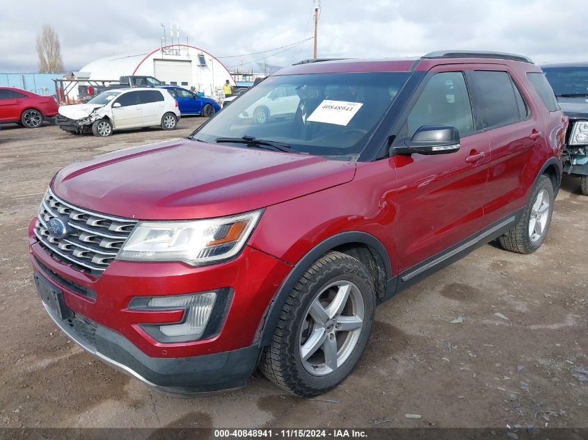 VIN 1FM5K8DH6HGD20114 2017 Ford Explorer, Xlt no.2