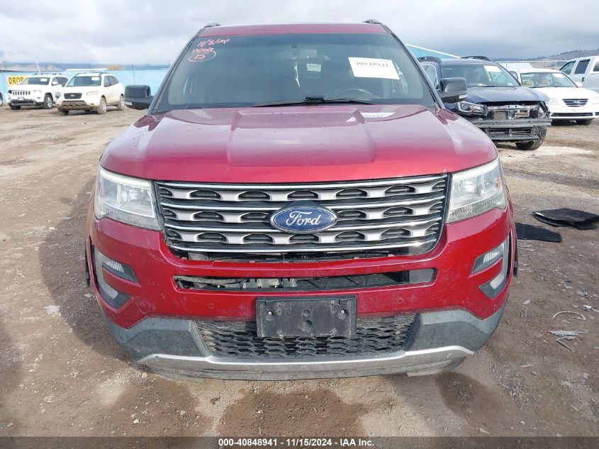 2017 Ford Explorer Xlt VIN: 1FM5K8DH6HGD20114 Lot: 40848941