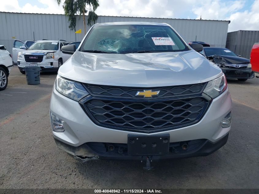 2020 Chevrolet Equinox Fwd Ls VIN: 3GNAXHEV5LS618051 Lot: 40848942