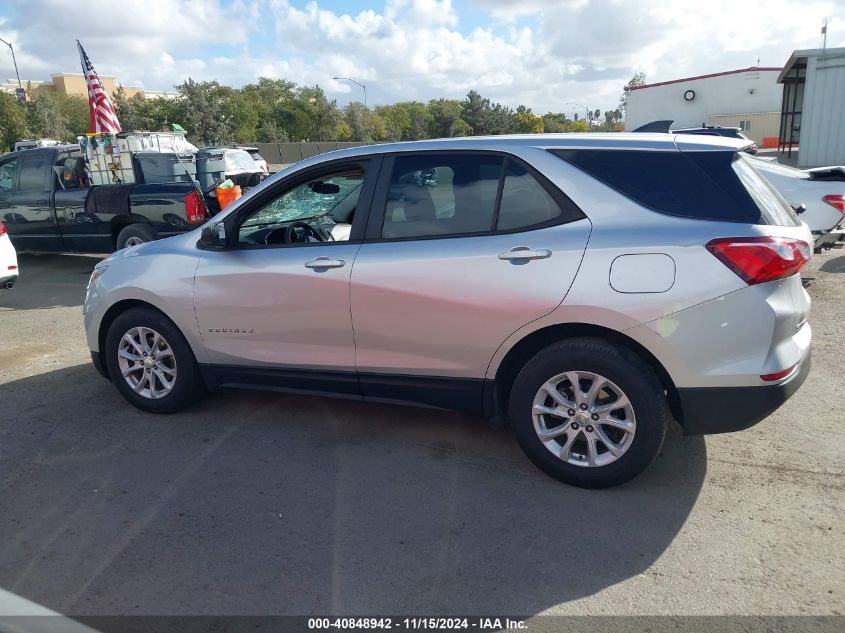 2020 Chevrolet Equinox Fwd Ls VIN: 3GNAXHEV5LS618051 Lot: 40848942